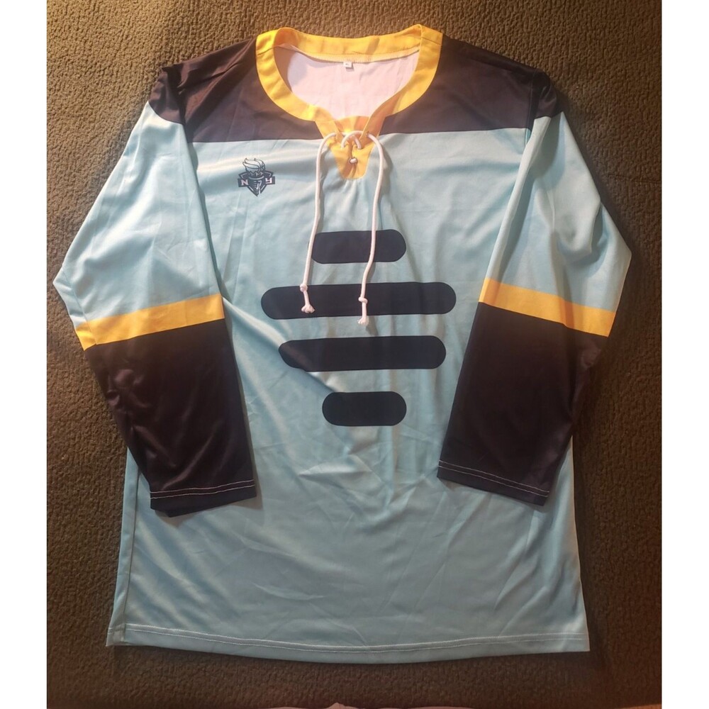 RARE New York Liberty Bumble Move Maker Hockey Jersey - Size XL Extra Large